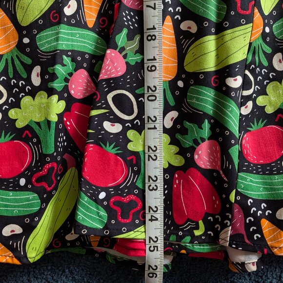 EUC Eva Rose Vegetable Retro Skirt in Size XL - Picture 5 of 6